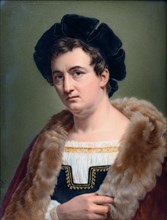 Portrait of François-Joseph Talma (1763-1826), 1823. Artist: Perlet, Aimée (active 1824-1845)
