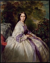 Portrait of Countess Maria Ivanovna Lamsdorf, née Beck, 1859. Artist: Winterhalter, Franz Xavier (1805-1873)