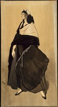 Ida Rubinstein, c. 1910. Artist: Bakst, Léon (1866-1924)