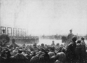 The execution of the terrorists in Russia, 1884-1885. Artist: Vereshchagin, Vasili Vasilyevich (1842-1904)