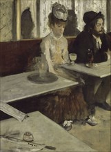 In a Café (Absinthe), 1873. Artist: Degas, Edgar (1834-1917)