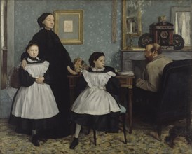 The Bellelli Family, 1858-1867. Artist: Degas, Edgar (1834-1917)