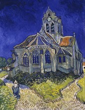 The Church in Auvers-sur-Oise, View from the Chevet, 1890. Artist: Gogh, Vincent, van (1853-1890)