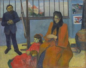 Emile Schuffenecker's Studio, 1889. Artist: Gauguin, Paul Eugéne Henri (1848-1903)
