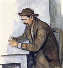 The Cardplayer, 1890-1892. Artist: Cézanne, Paul (1839-1906)