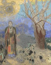The Buddha, 1906-1907. Artist: Redon, Odilon (1840-1916)