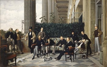 The Circle of the Rue Royale, 1868. Artist: Tissot, James Jacques Joseph (1836-1902)