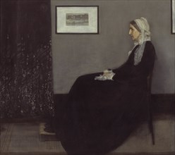 Arrangement in Grey and Black No. 1 (Portrait of the Artist's Mother), 1871. Artist: Whistler, James Abbott McNeill (1834-1903)