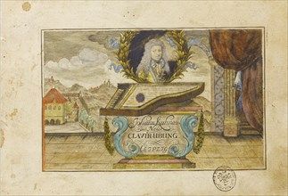 Johann Kuhnau (Neue Clavier-Uebung), 1689. Artist: Anonymous
