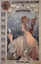 Manufacture Royale, 1897. Artist: Privat-Livemont, Henri (1861?1936)