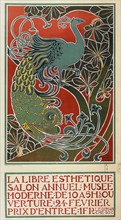 La Libre Esthétique, 1898. Artist: Combaz, Gisbert (1869-1941)