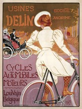 Delin Cycles Automobiles Moteurs, 1898. Artist: Gaudy, Georges (1872-1940)