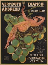 Vermouth Bianco Andreoli, 1921. Artist: Bresciani, Attilio (1879-1943)