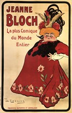Jeanne Bloch, 1908. Artist: Losques, Daniel de (1880-1915)