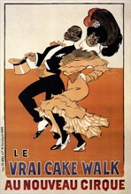 Le Vrai Cake Walk au Nouveau Cirque, c.1901-1902. Artist: Laskowski (Laskoff), François (Franz) (1869-1918)