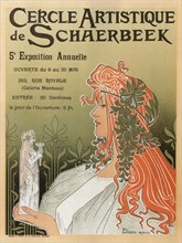 Artistic Club of Schaerbeek, 5th annual show, 1897. Artist: Privat-Livemont, Henri (1861?1936)