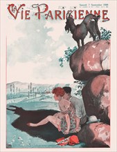La Vie Parisienne Magazine Cover, 1929. Artist: Léonnec, Georges (1881-1940)