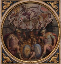 Allegories of the Quarters of San Giovanni and Santa Maria Novella, 1563-1565. Artist: Vasari, Giorgio (1511-1574)