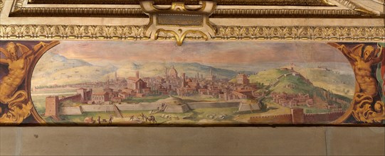 View of Florence, 1557-1558. Artist: Vasari, Giorgio (1511-1574)