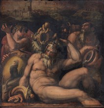 Allegory of Chianti, 1563-1565. Artist: Vasari, Giorgio (1511-1574)
