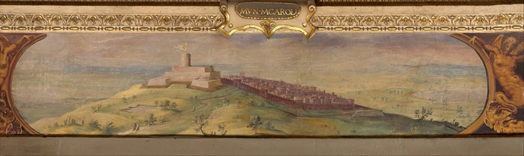 View of Montecarlo, 1557-1558. Artist: Vasari, Giorgio (1511-1574)