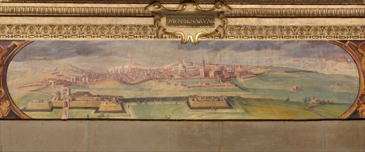 View of Siena, 1557-1558. Artist: Vasari, Giorgio (1511-1574)