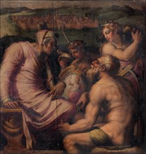 Allegory of San Giovanni Valdarno, 1563-1565. Artist: Vasari, Giorgio (1511-1574)