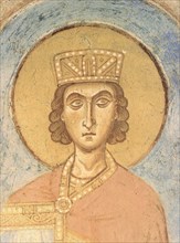 King Solomon, 12th century. Artist: Ancient Russian frescos