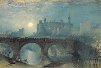 Alnwick Castle, c. 1829. Artist: Turner, Joseph Mallord William (1775-1851)