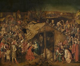 The Adoration of the Magi, First third of 17th cen.. Artist: Brueghel, Pieter, the Younger (1564-1638)