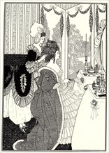 The Toilet (Illustration for The Rape of the Lock by Alexander Pope), 1894. Artist: Beardsley, Aubrey (1872?1898)