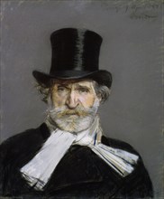 Portrait of Giuseppe Verdi, 1886. Artist: Boldini, Giovanni (1842-1931)