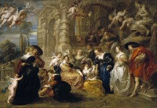 The Garden of Love, c. 1633. Artist: Rubens, Pieter Paul (1577-1640)