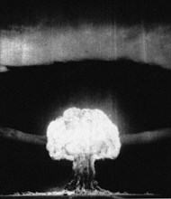The RDS-6s device, the first Soviet test of a thermonuclear weapon (called Joe 4) on August 12, 1953 Artist: Anonymous
