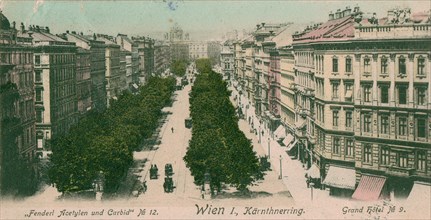 Ringstraße (Kärntner Ring), Vienna Artist: Anonymous