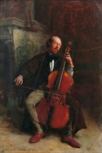 Portrait of the composer Alexandre Batta (1816-1902). Artist: Meissonier, Ernest Jean Louis (1815-1891)