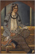 Portrait of a Lady. Artist: Baba, Mirza (active c.1795-c.1830)
