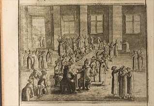 The Wedding (Illustration from Travels to the Great Duke of Muscovy and the King of Persia by Adam Artist: Rothgiesser, Christian Lorenzen (?-1659)