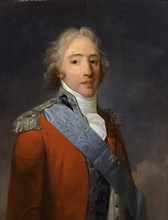 Charles-Philippe de France, Count of Artois (1757-1836). Artist: Danloux, Henri-Pierre (1753-1809)