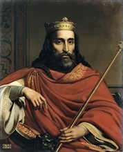 Chlothar I, King of the Franks. Artist: Bézard, Jean Louis (1799-1881)