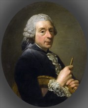 Portrait of François Boucher (1703-1770). Artist: Roslin, Alexander (1718-1793)