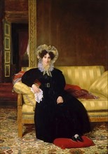 Madame Jean-Charles Clarmont, née Rosalie Favrin (1772-1858). Artist: Hersent, Louis (1777-1860)
