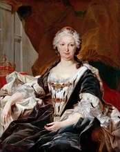 Elisabeth Farnese (1692-1766), Queen of Spain. Artist: Van Loo, Louis Michel (1707-1771)
