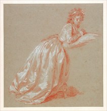 Young woman kneeling. Artist: Gérard, Marguerite (1761-1837)