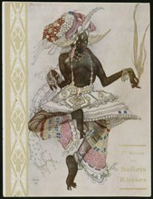 Title page of Souvenir program for Ballets Russes. Artist: Bakst, Léon (1866-1924)