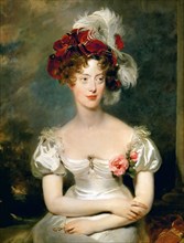 Princess Caroline of Naples and Sicily (1798-1870), Duchesse de Berry. Artist: Lawrence, Sir Thomas (1769-1830)