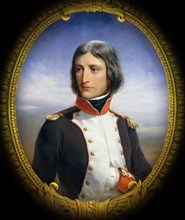 Napoleon Bonaparte as Lieutenant-Colonel of the 1st Battalion of Corsican Republican volunteers. Artist: Philippoteaux, Henri Félix Emmanuel (1815-1884)