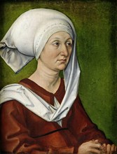 Portrait of the Artist?s Mother, Barbara Dürer, née Holper. Artist: Dürer, Albrecht (1471-1528)