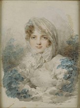Portrait of Ekaterina Pavlovna Bagration (1783-1857), née Skavronska. Artist: Isabey, Jean-Baptiste (1767-1855)