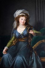 Portrait of Countess Yekaterina Skavronskaya, née von Engelhardt (1761-1829. Artist: Vigée-Lebrun, Marie Louise Elisabeth (1755-1842)